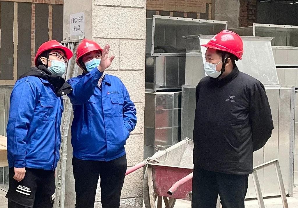 一手抓防疫，一手抓生產(chǎn)！立豪集團(tuán)董事長(zhǎng)赴陜藥集團(tuán)山海丹醫(yī)院項(xiàng)目督導(dǎo)檢查